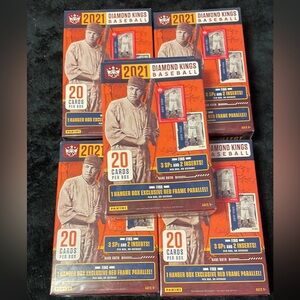 Baseball cards packs